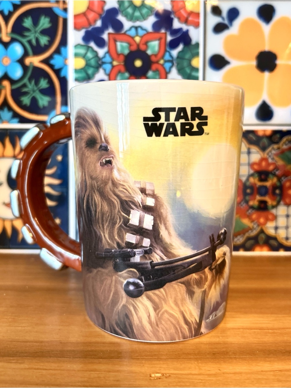 Star Wars Chewbacca Sculpted Handle Ceramic Mug | Galerie Collectible